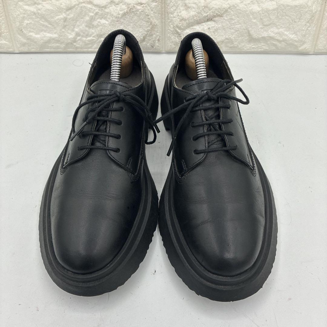 【美品】CAMPER カンペール ウォールデン 37 ブラック レザーシューズ