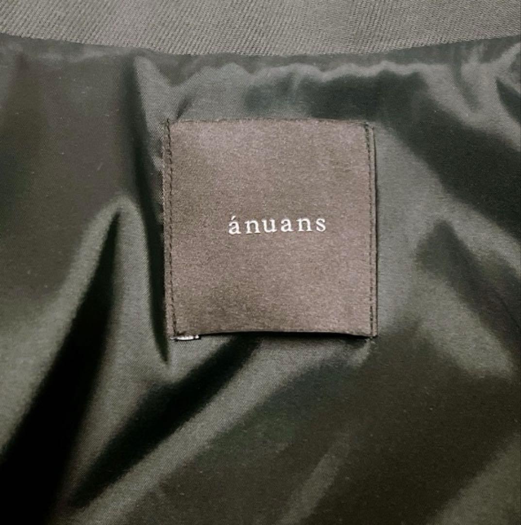 【美品】バックデザインフォルムジャケット チャコールグレー アニュアンス