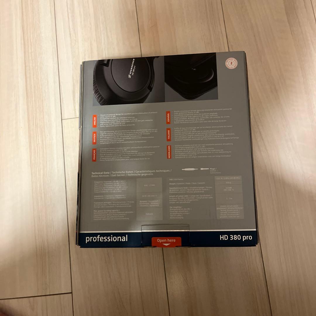Sennheiser HD 380 pro ヘッドフォン