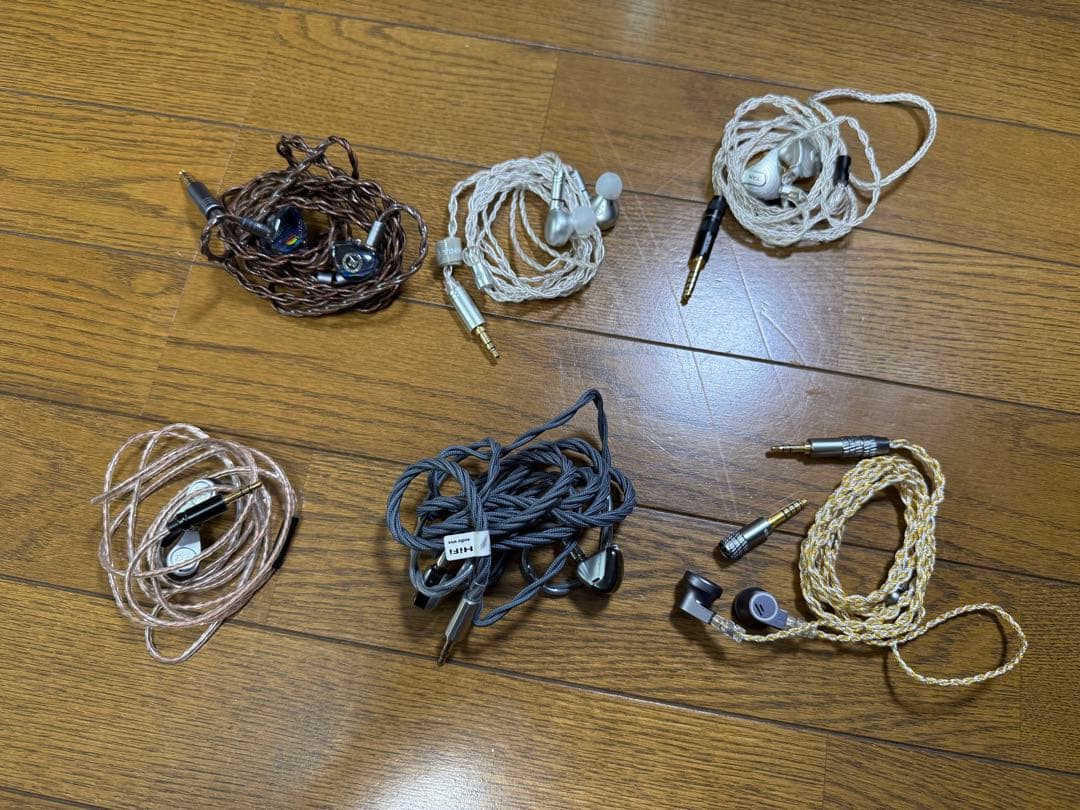 中華イヤホン6点＋DACイヤピセット