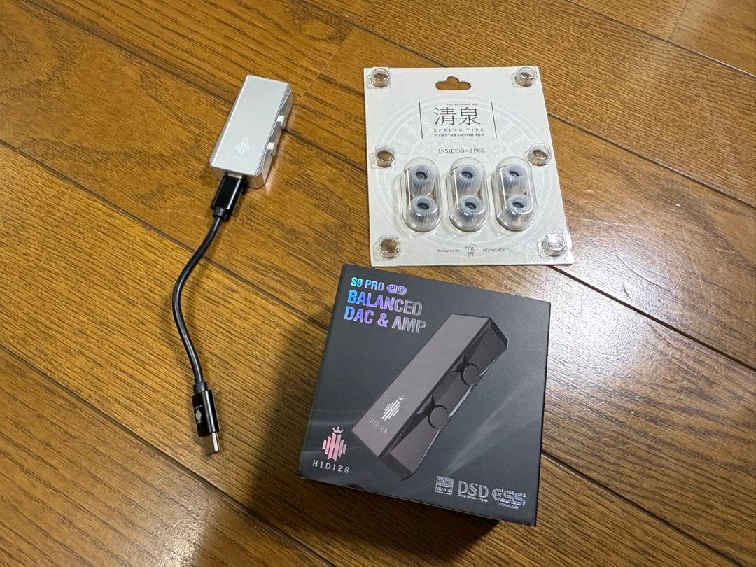 中華イヤホン6点＋DACイヤピセット