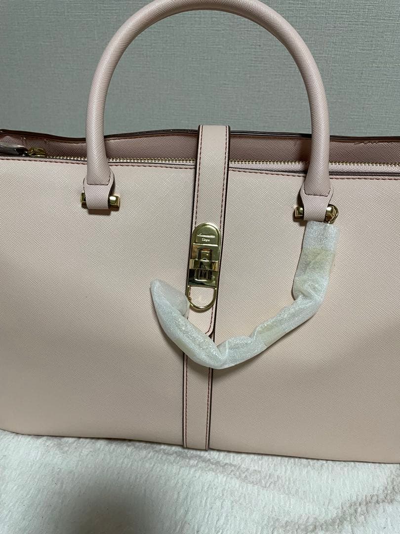 サマンサベカピンク ハンドバッグ 新品未使用ショルダーストラップ付