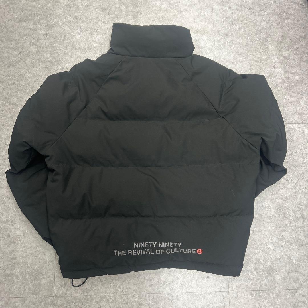 9090 ダウンジャケット ブラック 短丈