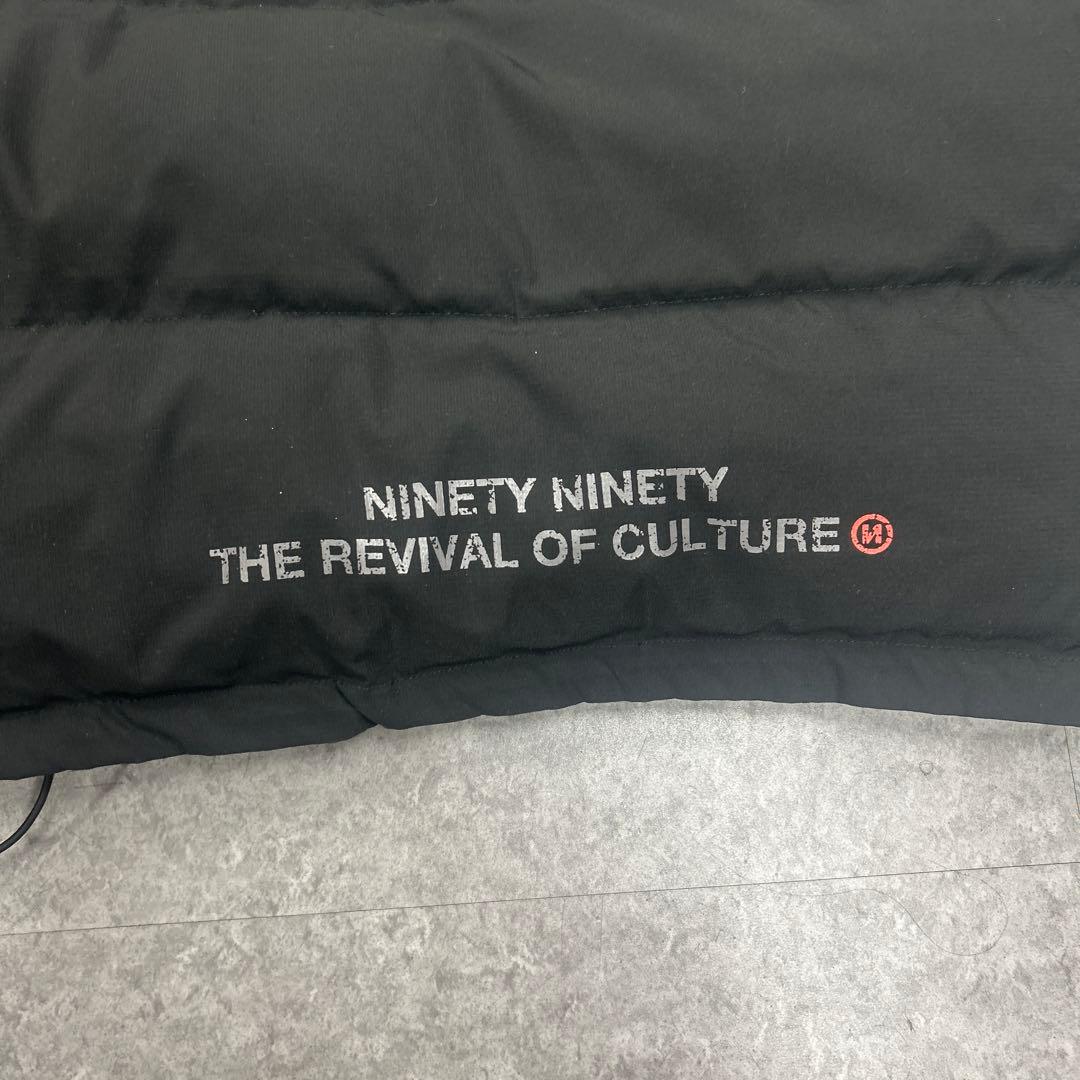 9090 ダウンジャケット ブラック 短丈