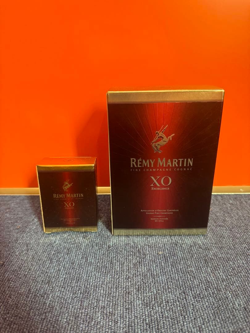 1668 レミー　マルタン　XO   2客　容量350mと50ml 未開封
