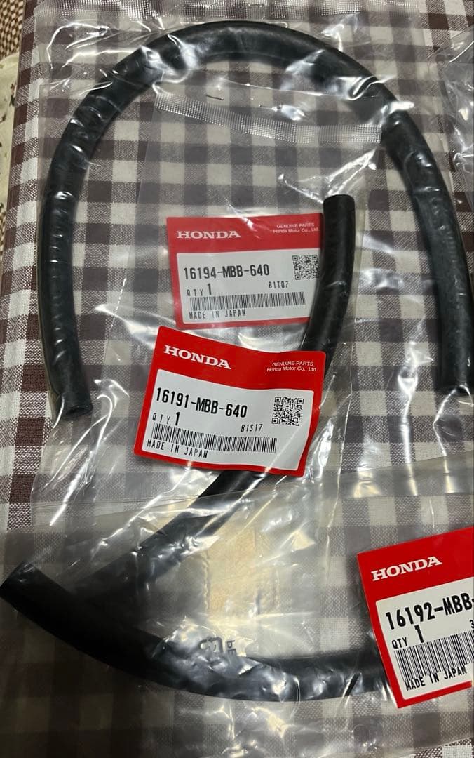 ホンダ VTR1000F用 ホンダ純正部品 新品未使用 ホース まとめ売り