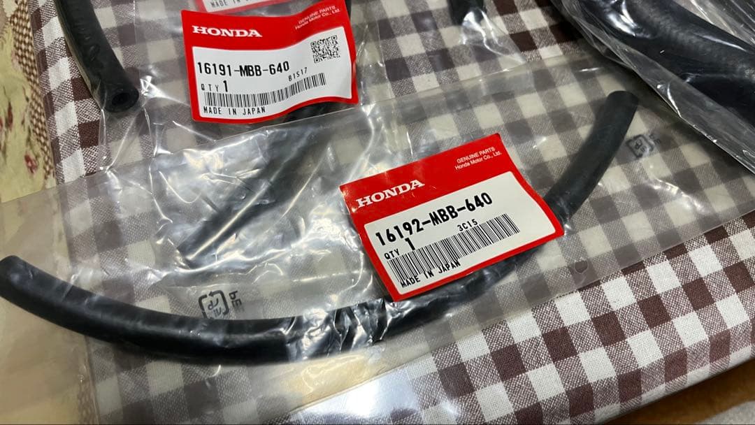 ホンダ VTR1000F用 ホンダ純正部品 新品未使用 ホース まとめ売り