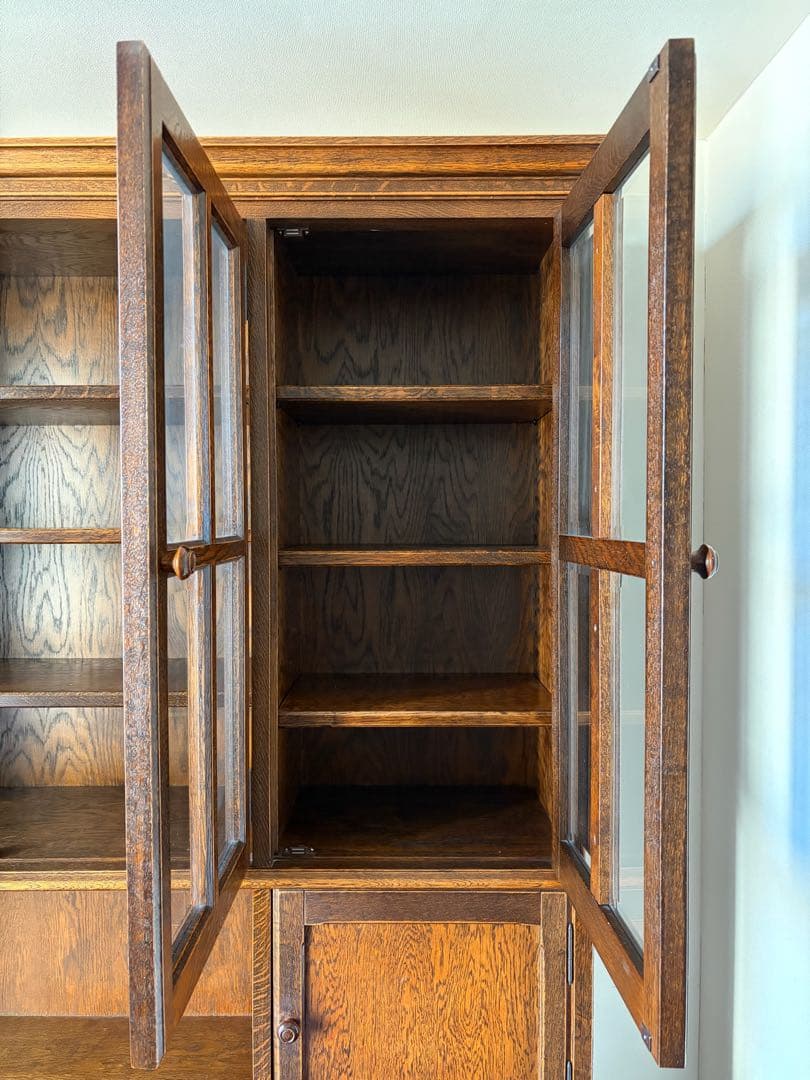 三越家具　カントリーハウス　ブルージュ　カップボード　食器棚