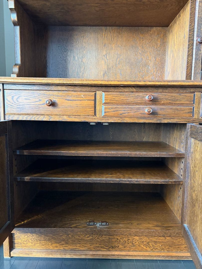 三越家具　カントリーハウス　ブルージュ　カップボード　食器棚