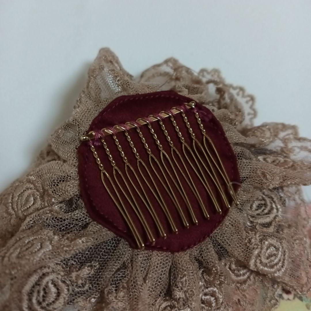 メアリーマグダレン　ロゼットヘッドドレス　ストロベリー