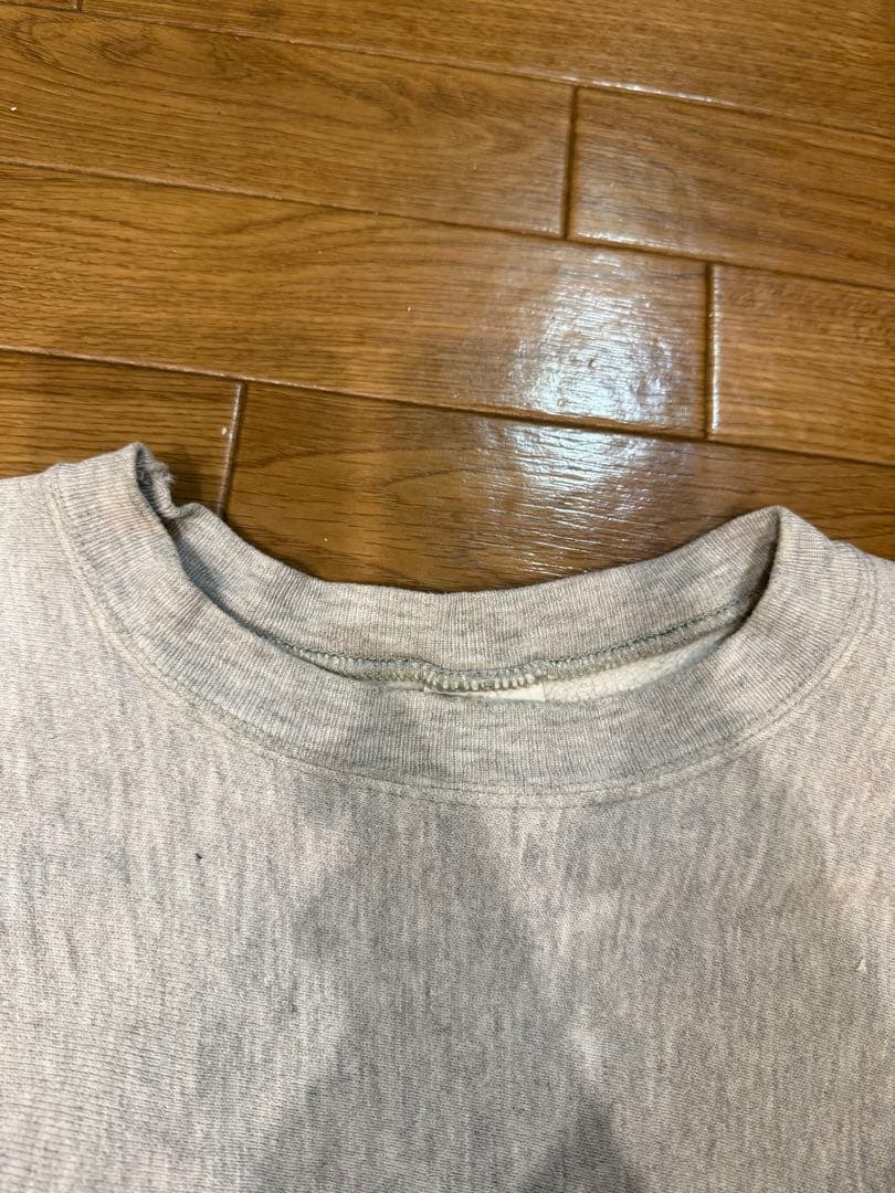 た*く様 90s チャンピオン USA製 リバースウィーブ XL グレー 目あり