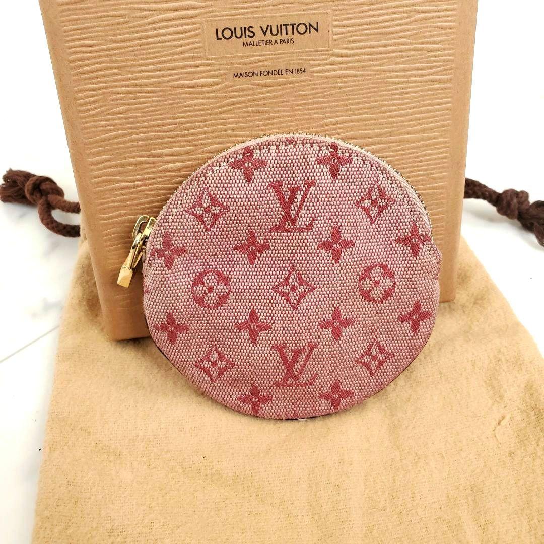 良品 ルイヴィトン ケース モノグラム ミニ ポルトモネ ロン 希少