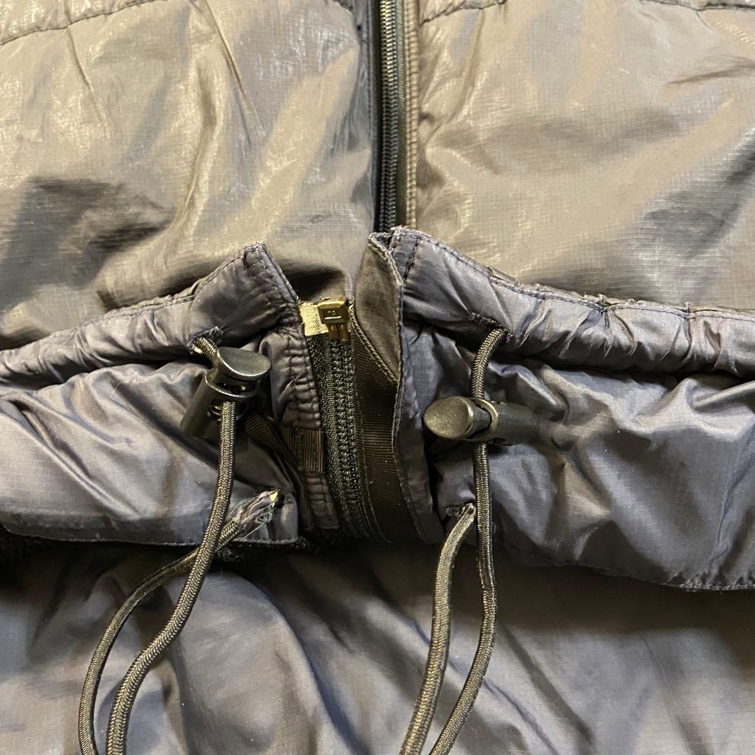 00s Patagonia パフジャケット ブラック L フード付き 2002年