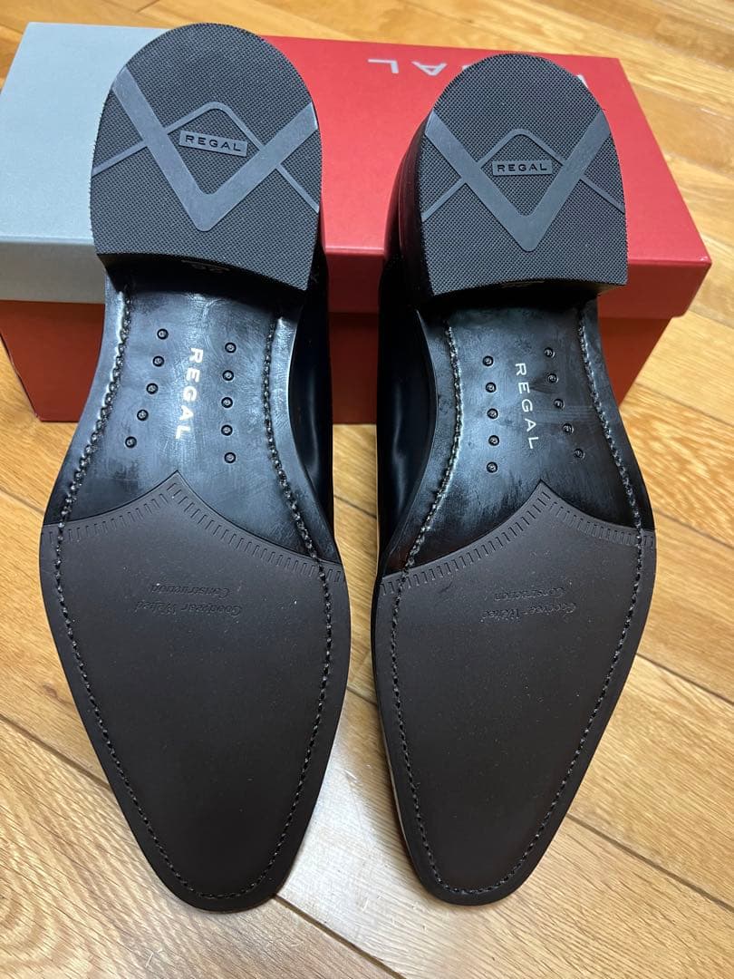 新品未使用 REGAL 315R BD ブラック 26.0cm