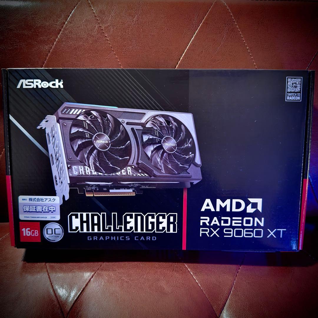 【HATA・新品】ASRock Radeon RX9060 XT 16GB