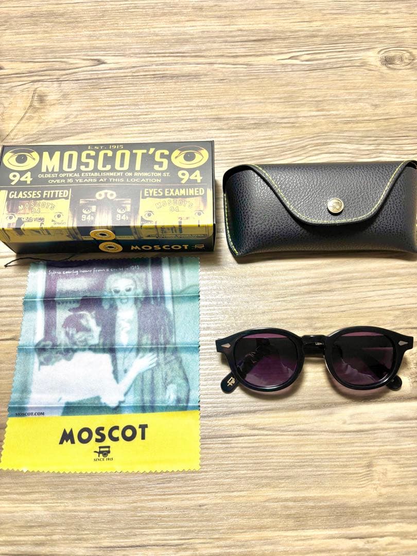 MOSCOT LEMTOSH 46 パープルブラック
