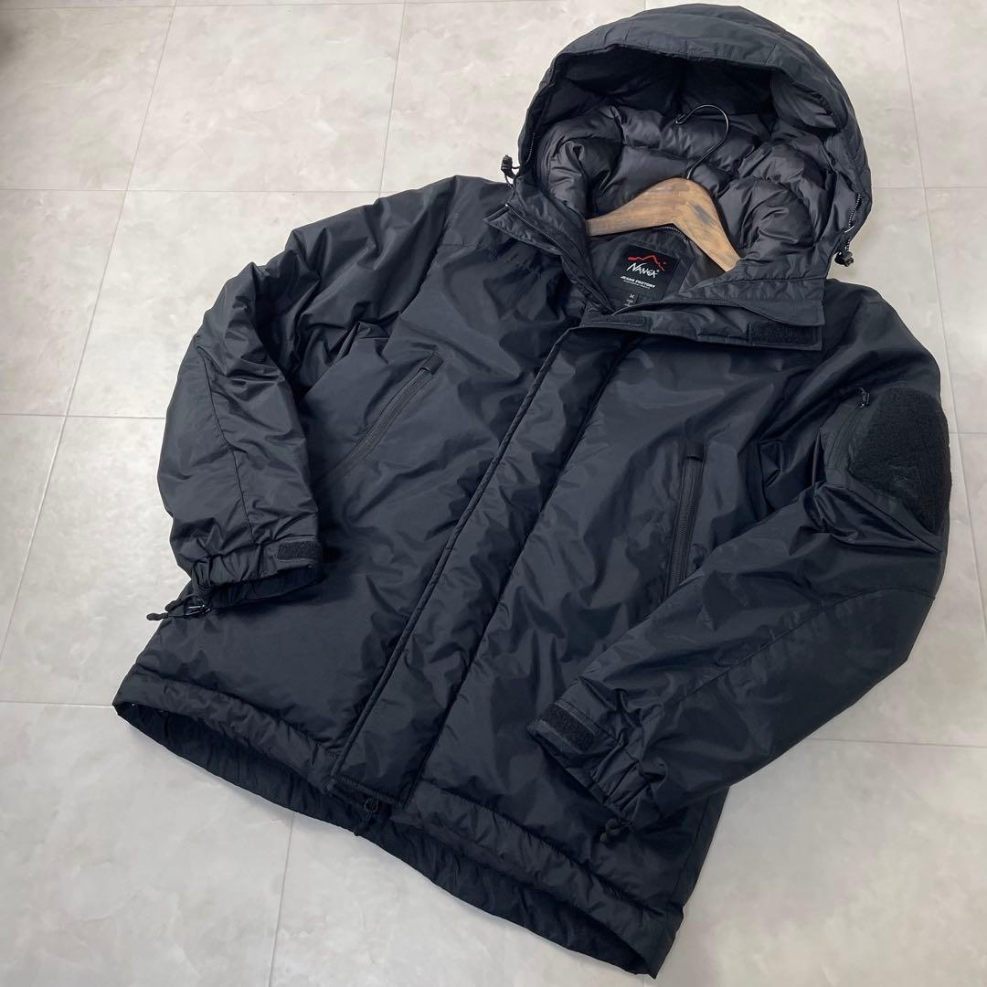 美品✨ナンガ×ジーンズファクトリー別注オーロラテックス フーディダウンジャケット