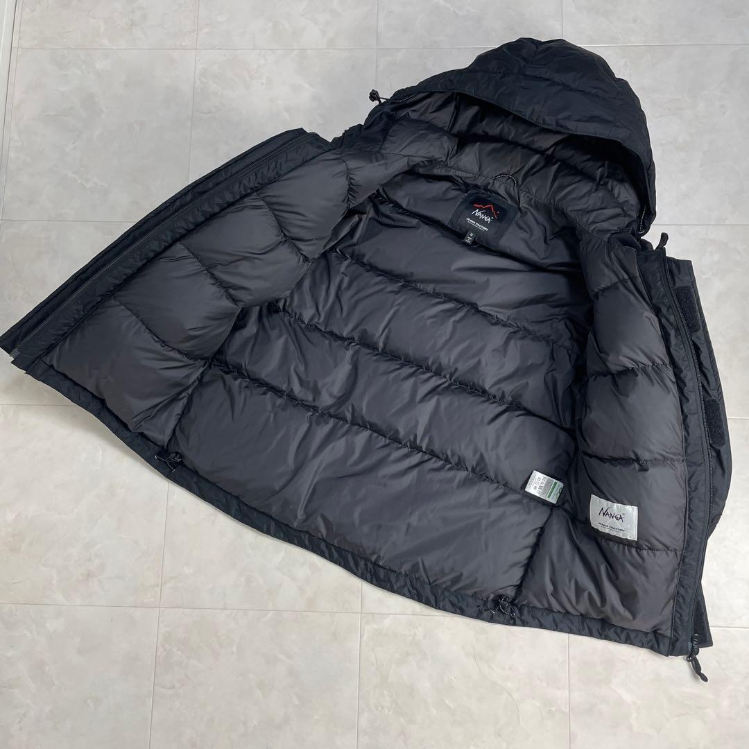 美品✨ナンガ×ジーンズファクトリー別注オーロラテックス フーディダウンジャケット