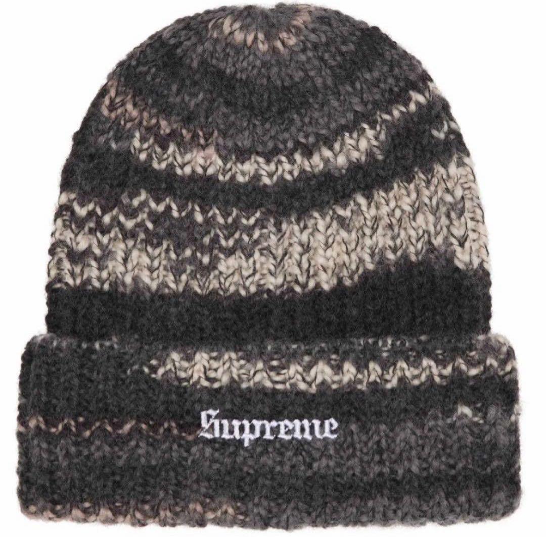 帽子 supreme 24fw Space Dye Stripe Beanie