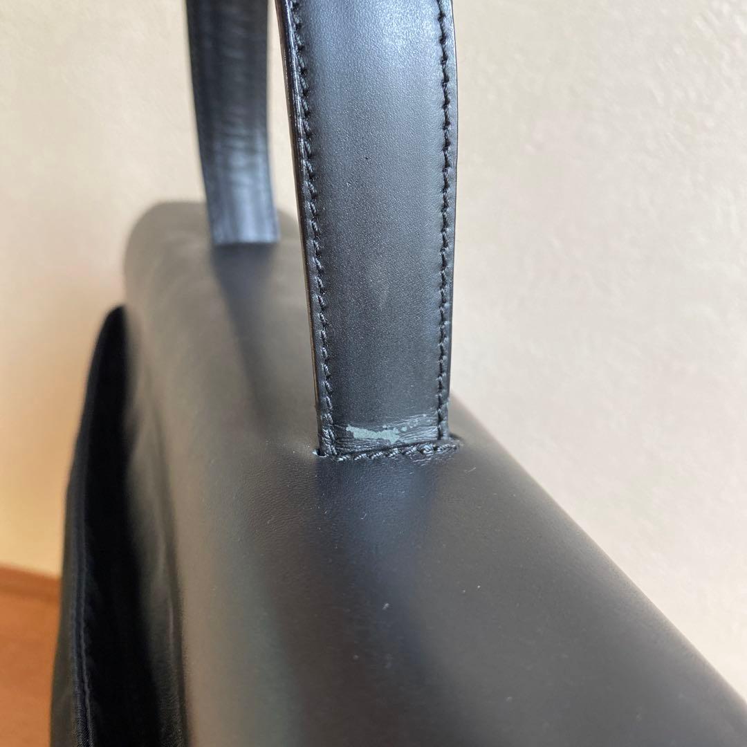 プラダ PRADA ナイロン ハンドバッグ レザーハンドル