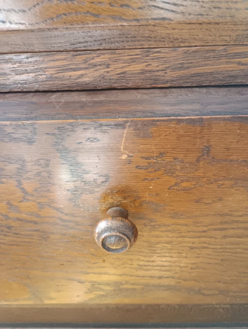 (最終値下げ)三越カントリーハウスダークブラウン 木製チェスト4段