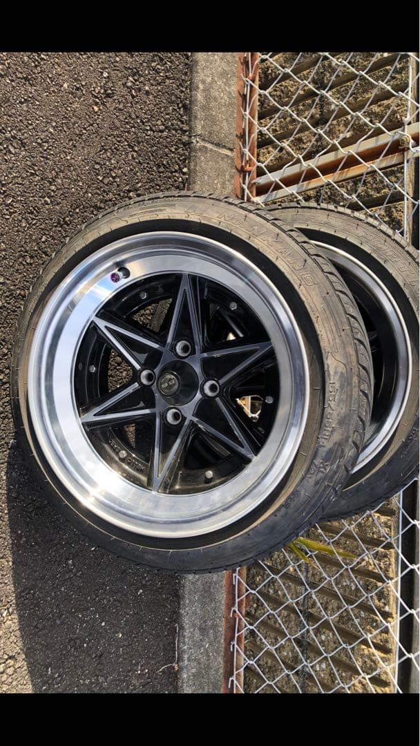 はろーすぺしゃる.エイトシックス14インチ 7Jタイヤホイールセット 中古