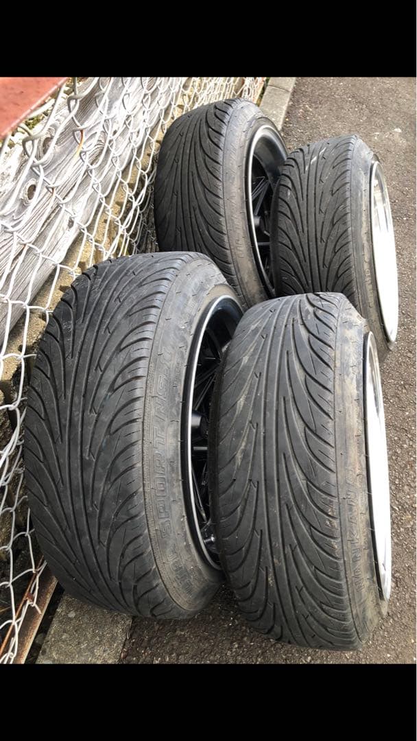 はろーすぺしゃる.エイトシックス14インチ 7Jタイヤホイールセット 中古