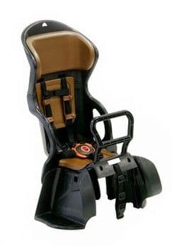 自転車 OGK 後ろ子供乗せ ブラック/ブラウン