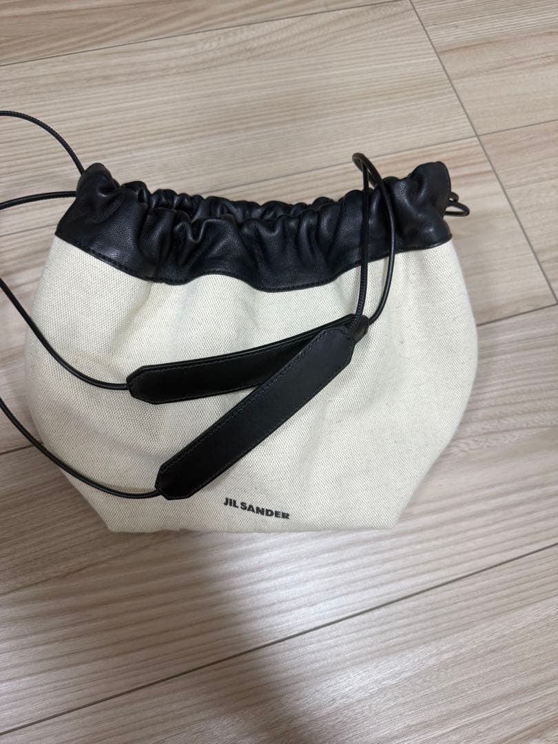 ジルサンダー　巾着バッグ　中古