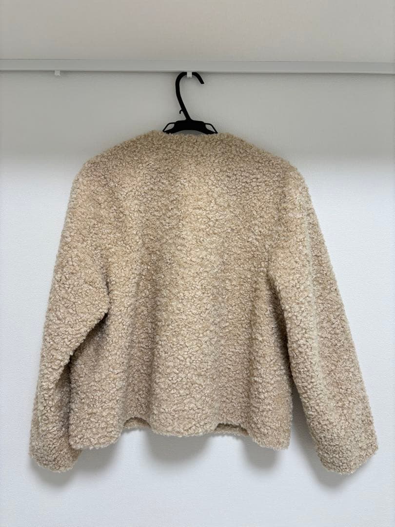 Mila Owen 金釦ノーカラーコンパクトボ アジャケット