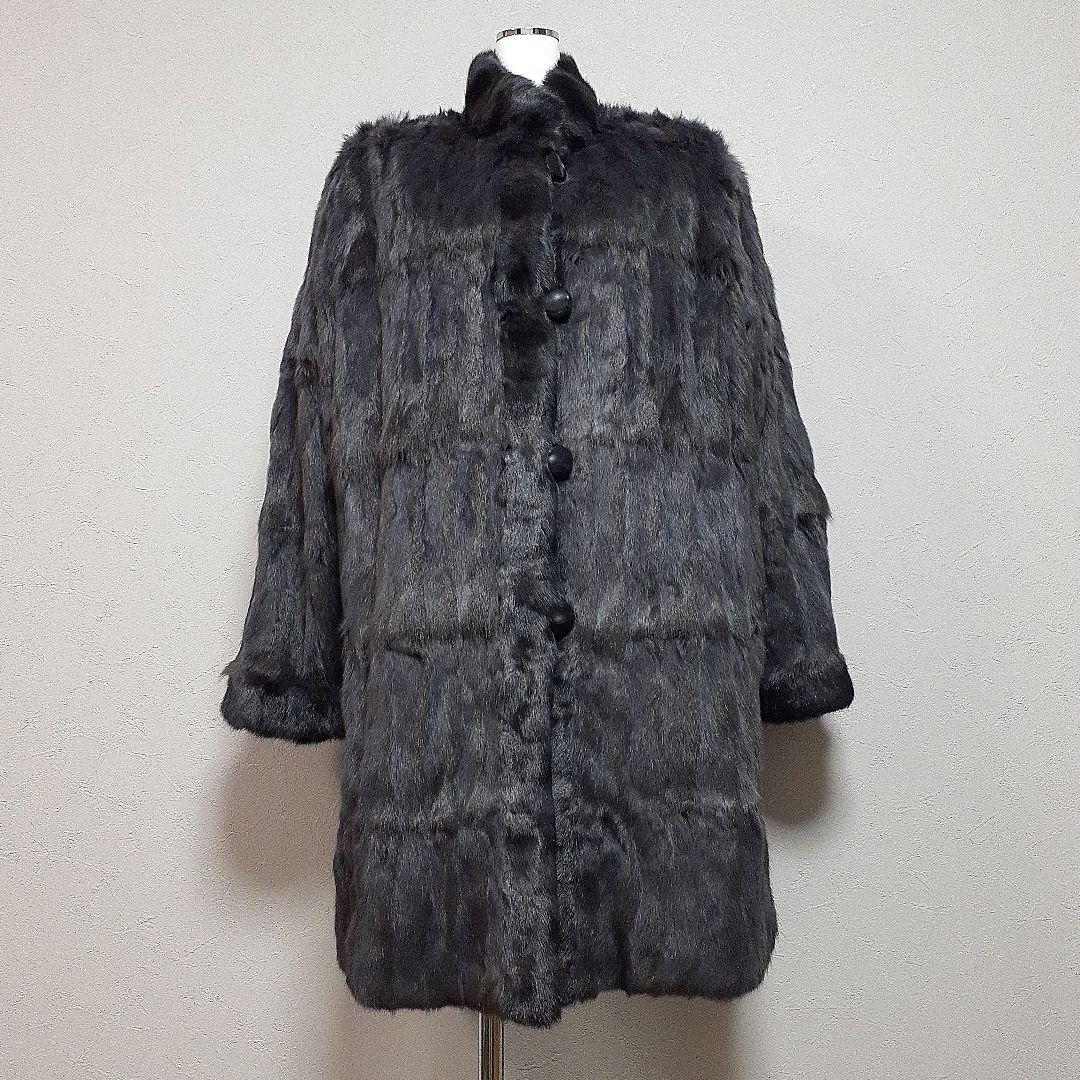 ロシアンリス×シルク リバーシブル コート