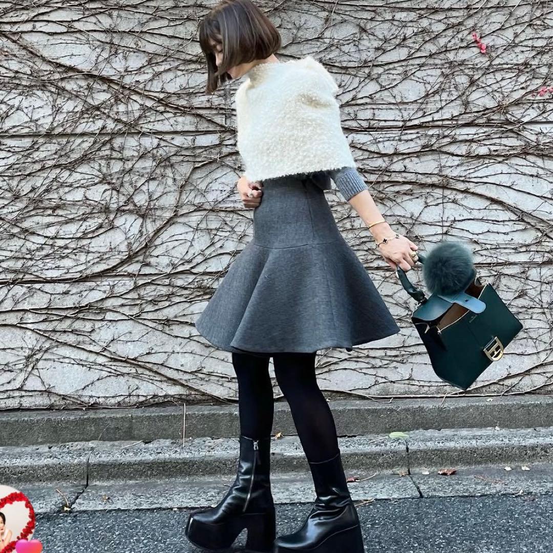 ハ*コ様 美品 JIL SANDER 22FW ウールスカート S