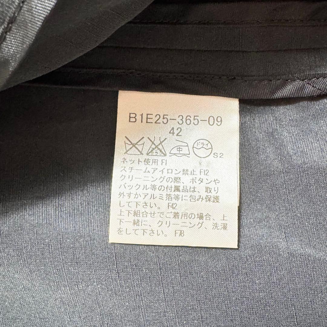 【希少・美品】バーバリーロンドン リネンジャケット　ブラック 42