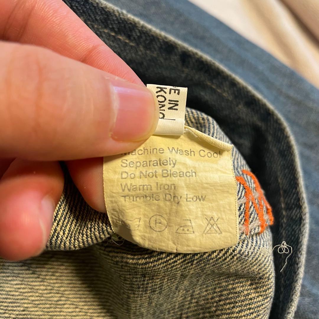 W&LT デニムジャケット 90s 00s 4ポケ 刺繍