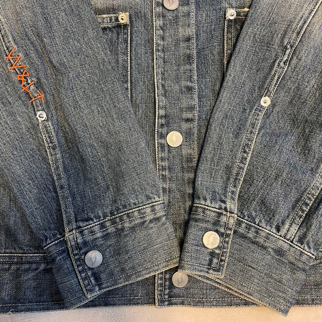W&LT デニムジャケット 90s 00s 4ポケ 刺繍