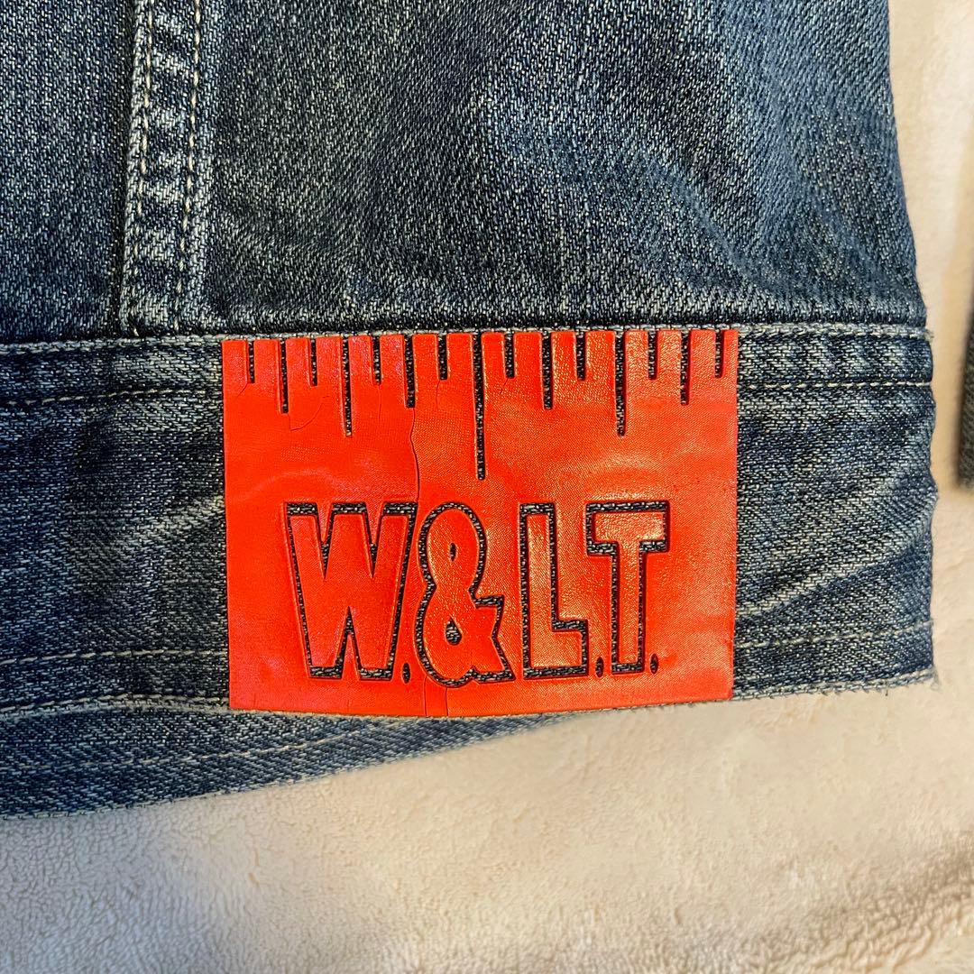 W&LT デニムジャケット 90s 00s 4ポケ 刺繍