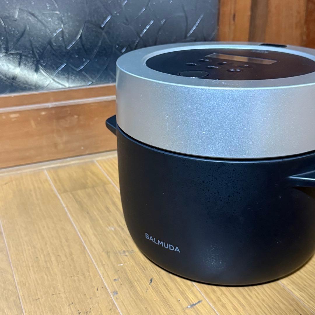 ⭐︎極美品⭐︎ BALMUDAバルミューダ 炊飯器 K03A-BK 黒Black