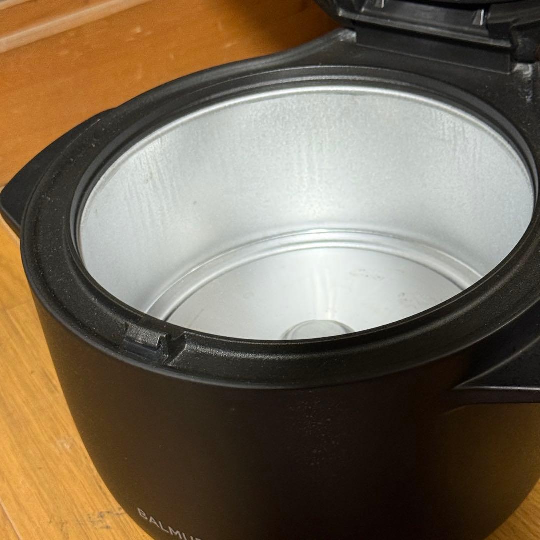 ⭐︎極美品⭐︎ BALMUDAバルミューダ 炊飯器 K03A-BK 黒Black