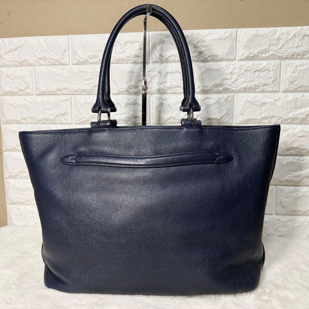 PELLE MORBIDA ペッレモルビダ トートバッグ デッキ9 ネイビー