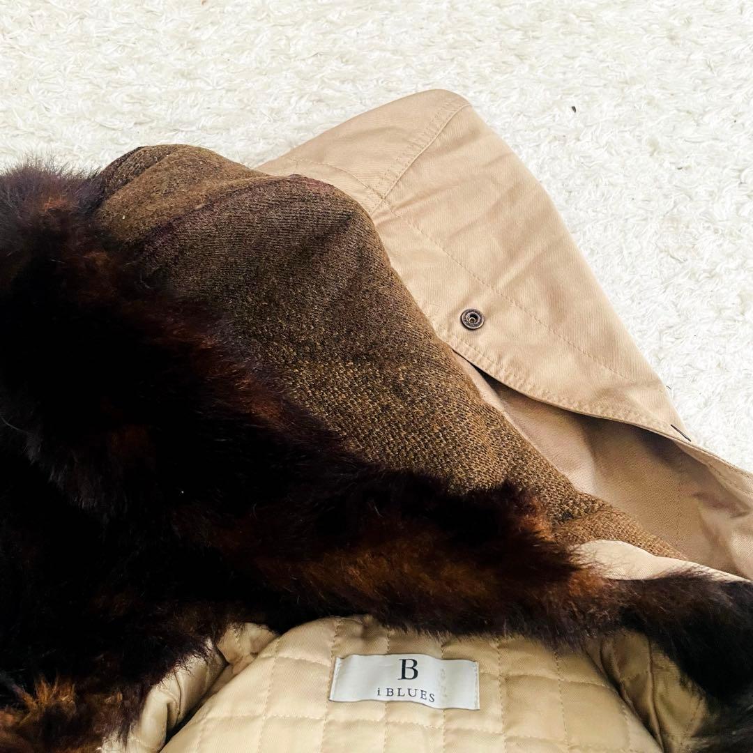 希少✨マックスマーラ♡ライナー付きモッズコート 2way エコファー　L