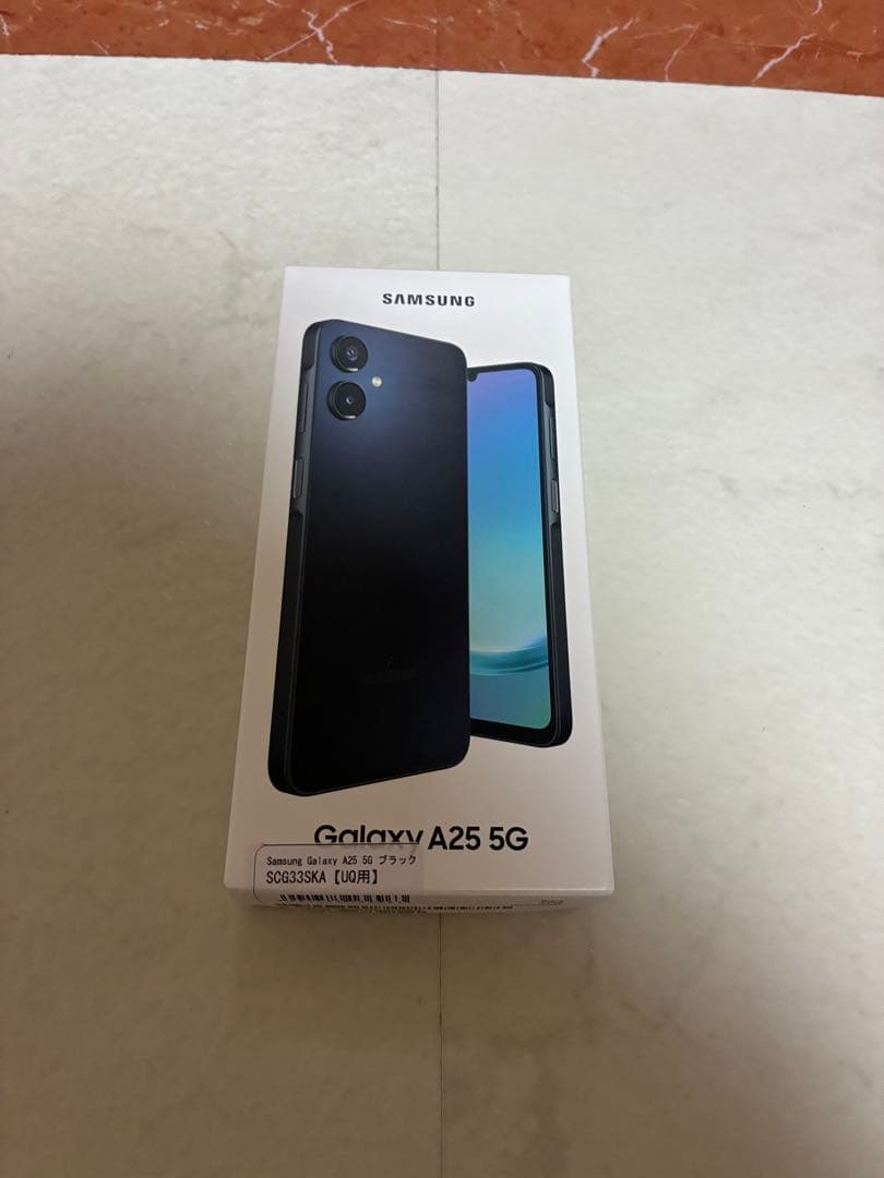 スマートフォン本体 Samsung Galaxy A25 5G Black 64GB