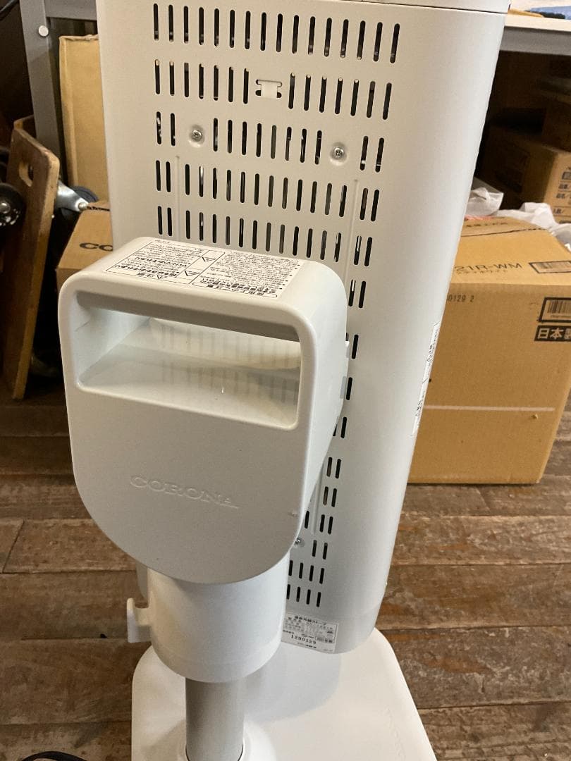 CORONA　遠赤外線電気暖房器　コアヒート　DH-1221R-W　2021年製