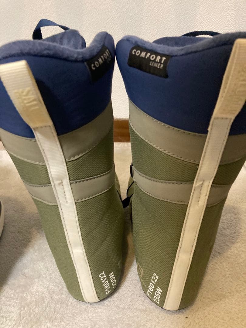 【美品】SALOMON IVY BOA SJ スノーボードブーツ 23.5cm