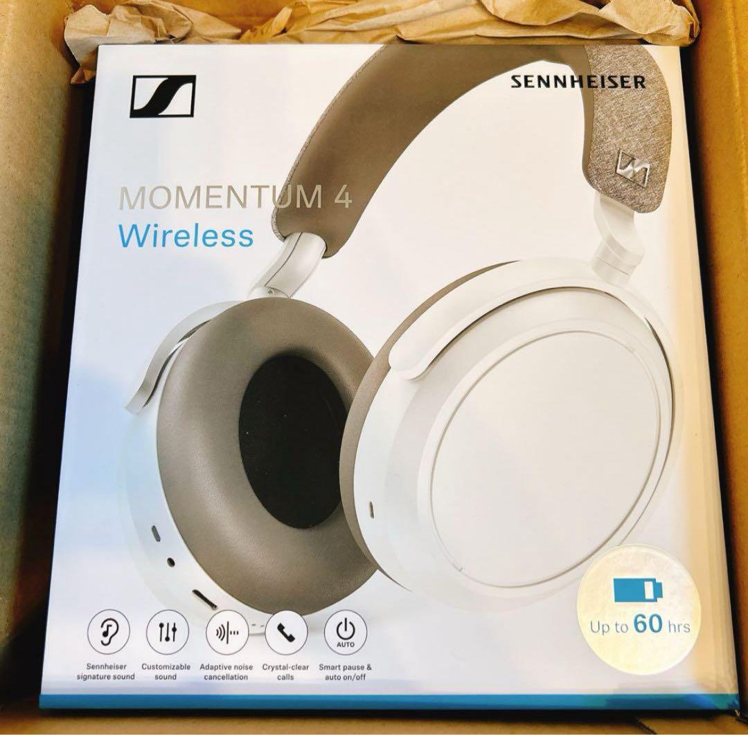 CandlePower様 新品 ゼンハイザー MOMENTUM 4 ホワイト