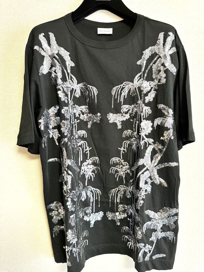 DRIES VAN NOTEN スパンコール Tシャツ