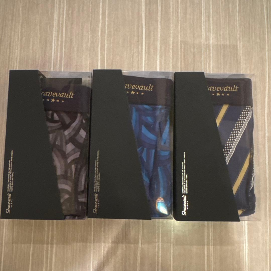 gravevault ローライズボクサー 3枚セット L