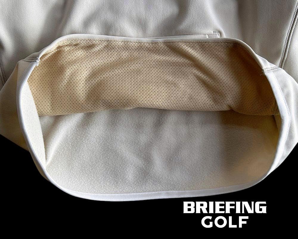 最終値下げ！新品タグ付 ブリーフィングゴルフ新作 現行 フロッキーロゴパーカー