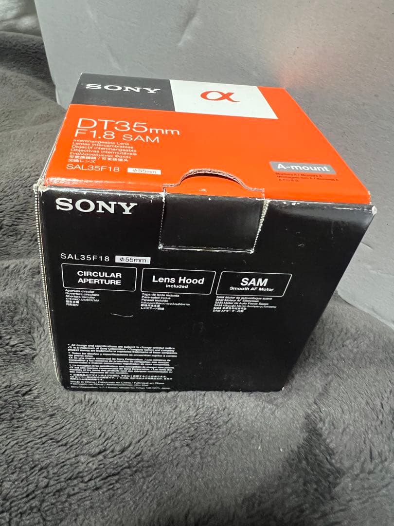 【新品未開封】SONY DT35mm F1.8 SAM Aマウント