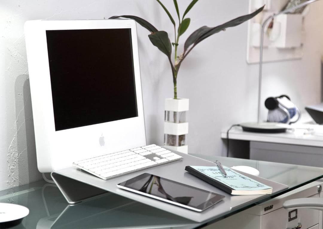 傾斜台　作業台　アングルテン ANGLE10 シルバー【専用マット無し】