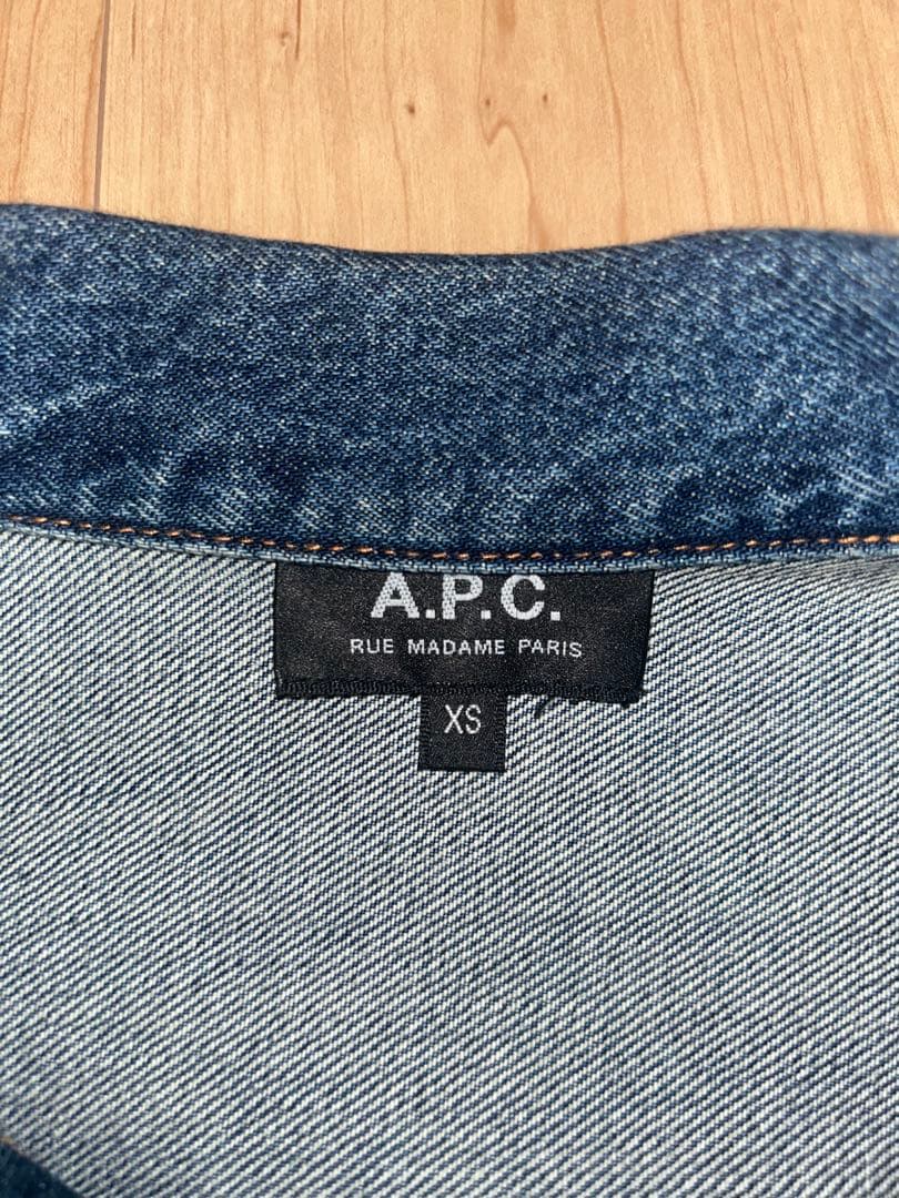 A.P.C. 2025SS デニムジャケット Gジャン インディゴ APC